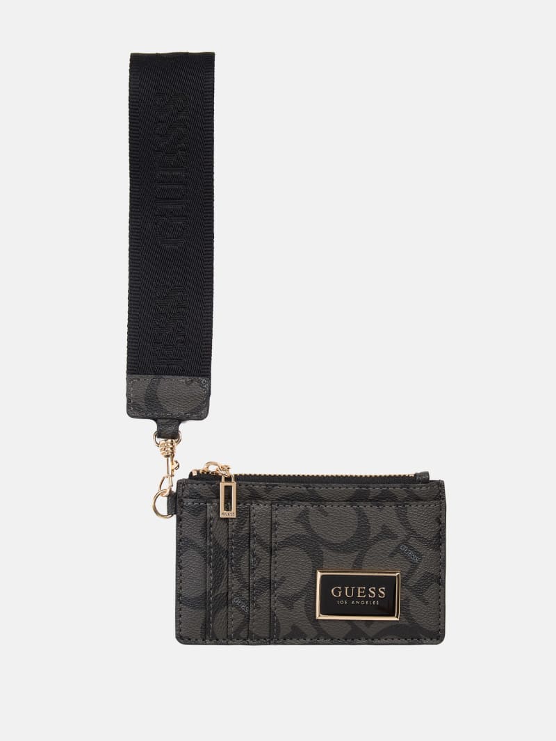 Abree G Logo Card Case Wristlet | Factory US