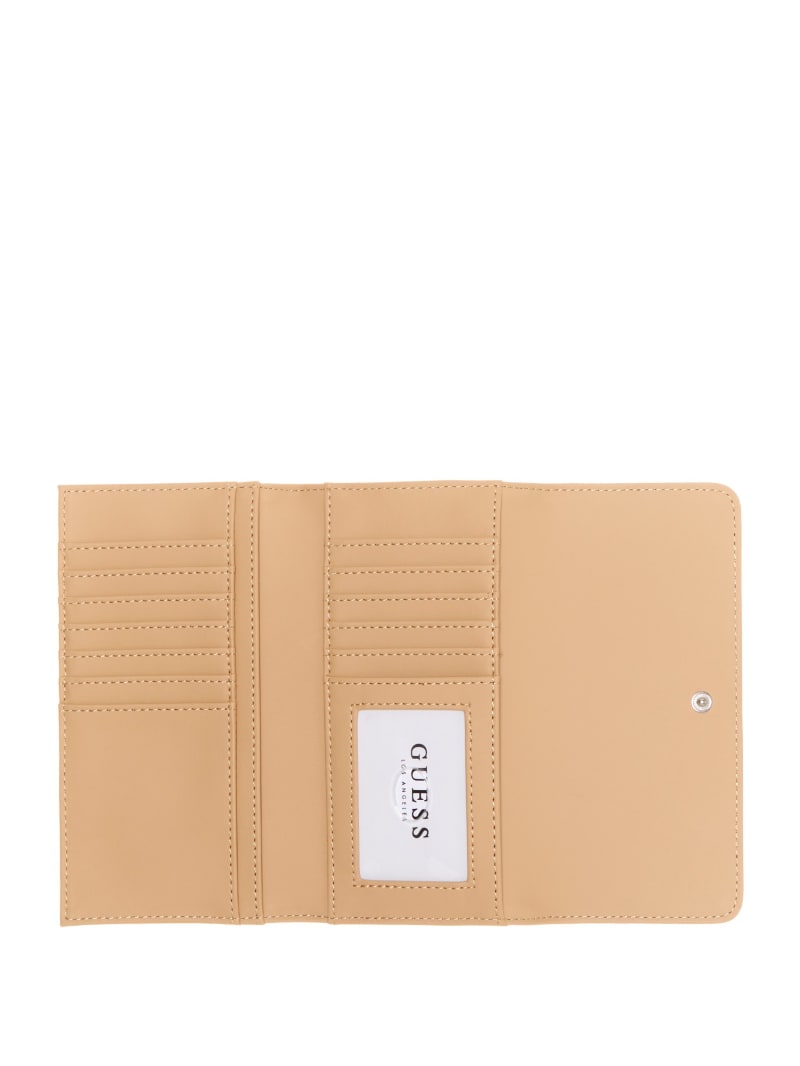 Portefeuille à pochette mince à logo Abree