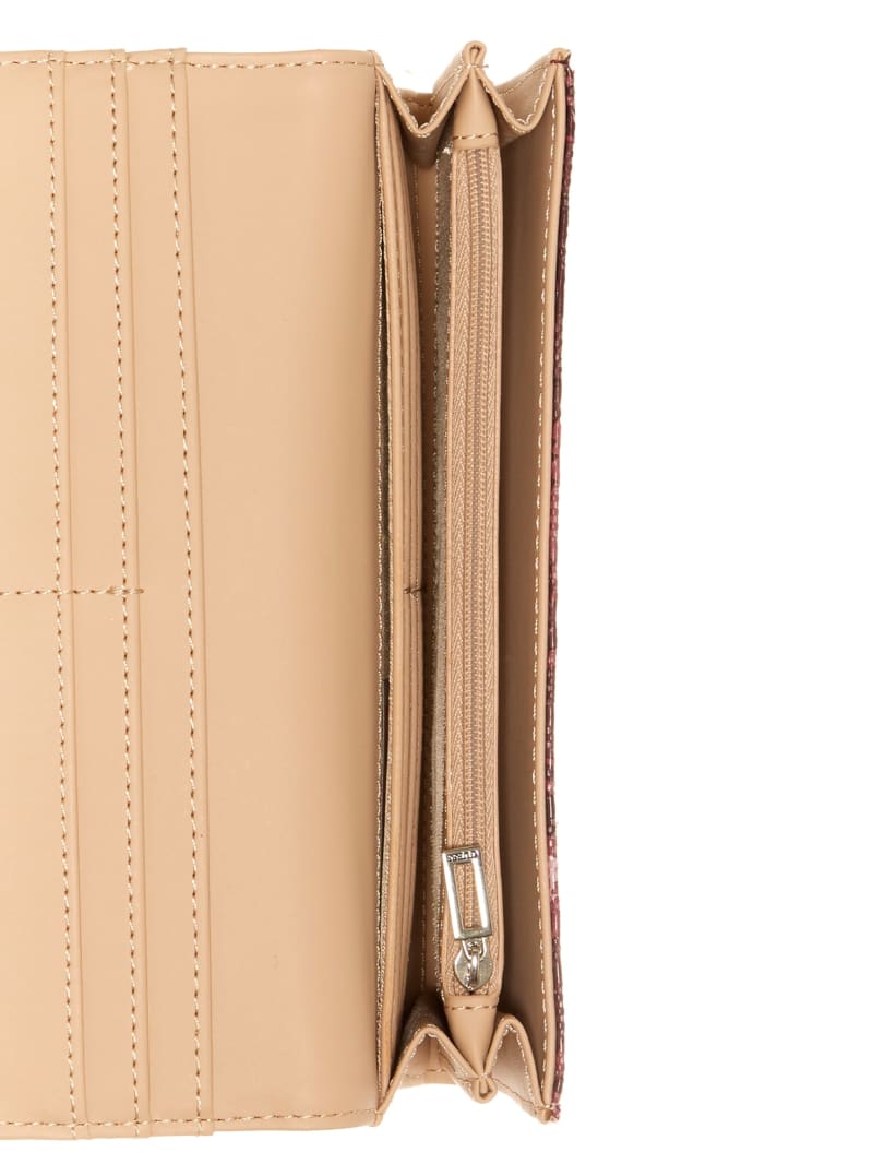 Portefeuille à pochette multifonctions à logo Abree
