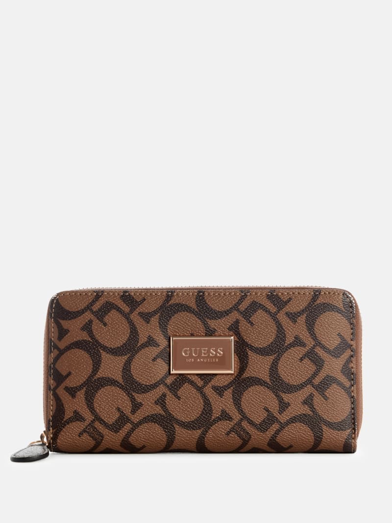 Abree Logo Medium Zip Wallet