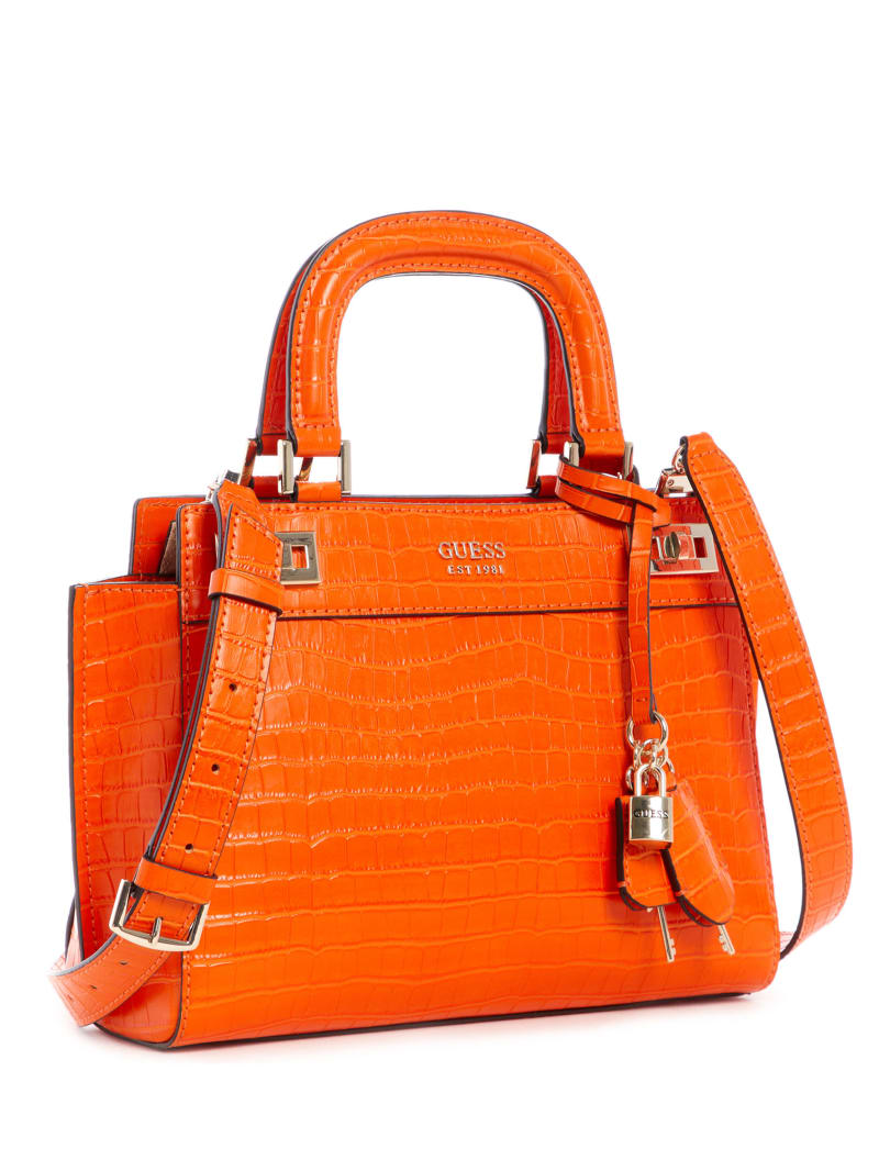 guess katey mini satchel bag