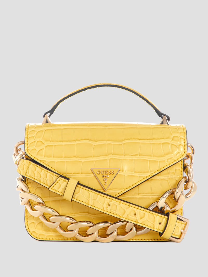 Yellow guess bag new arrivals