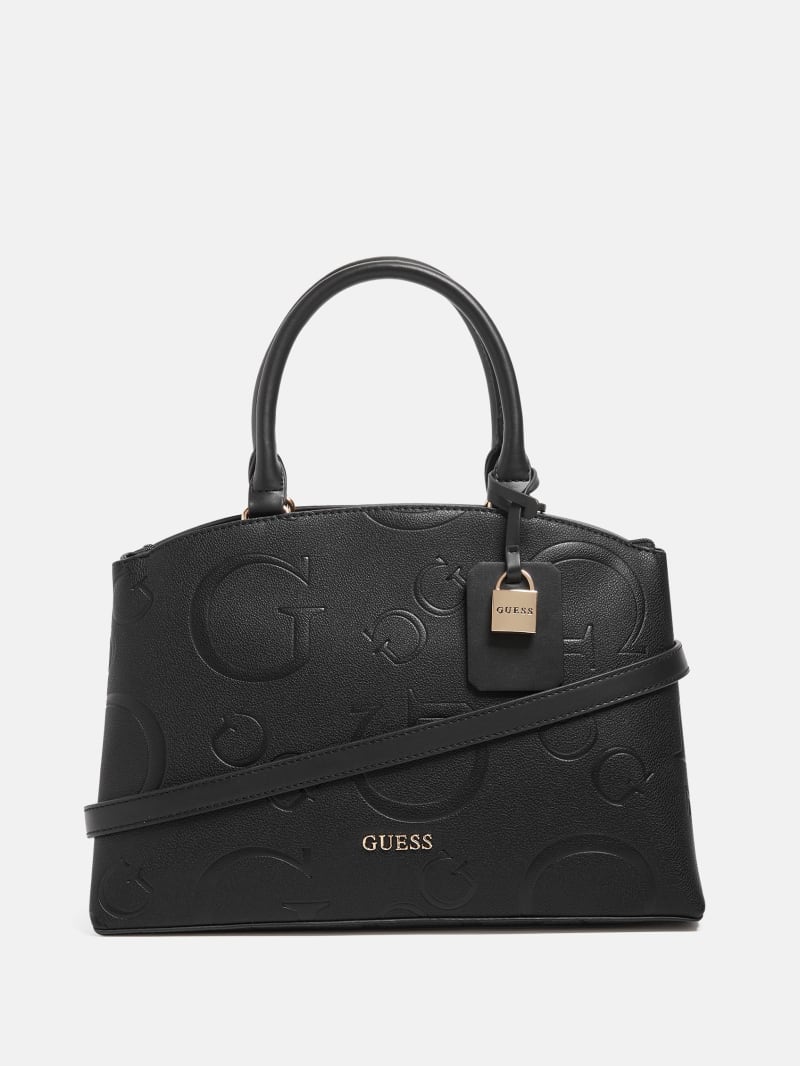 Melrose Ave Signature G Satchel | GUESS Factory Ca