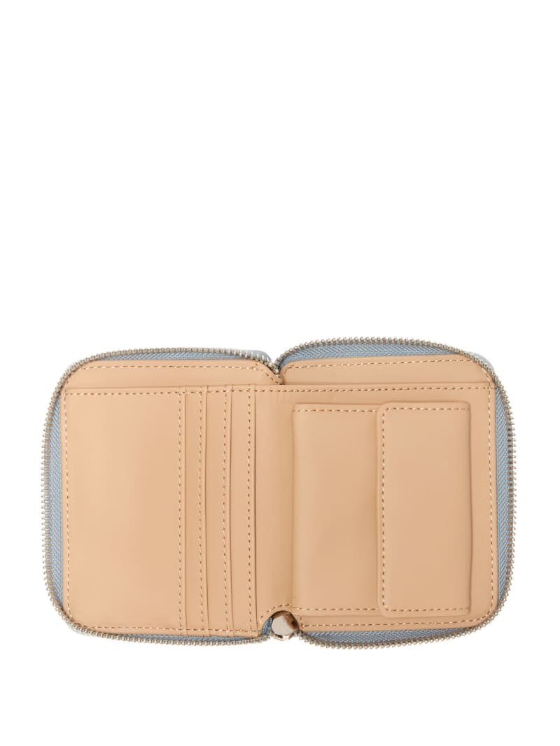 Guess small zip around wallet top