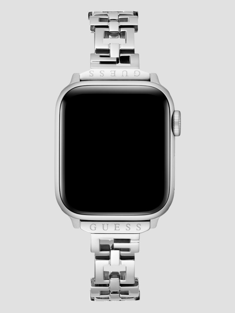 Silver Tone 38 40 mm Band for Apple Watch GUESS Canada