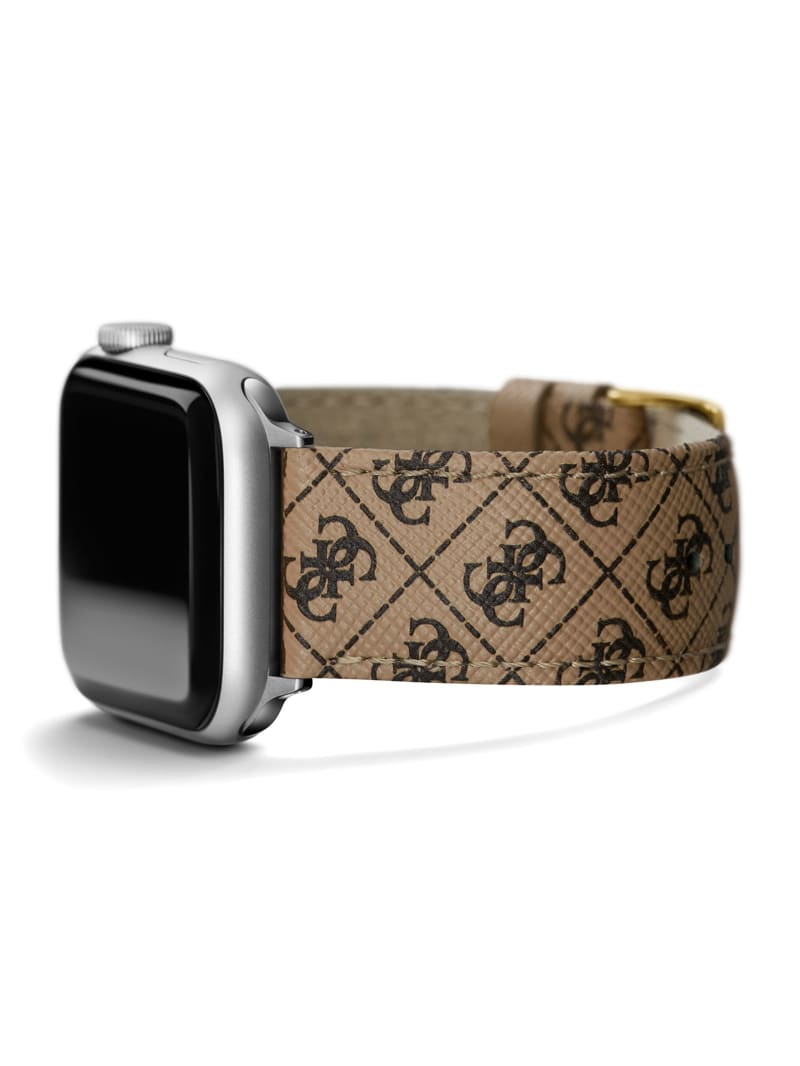 GUESS Logo Leather Band for Apple 42-44 mm Watch - CS3001S1