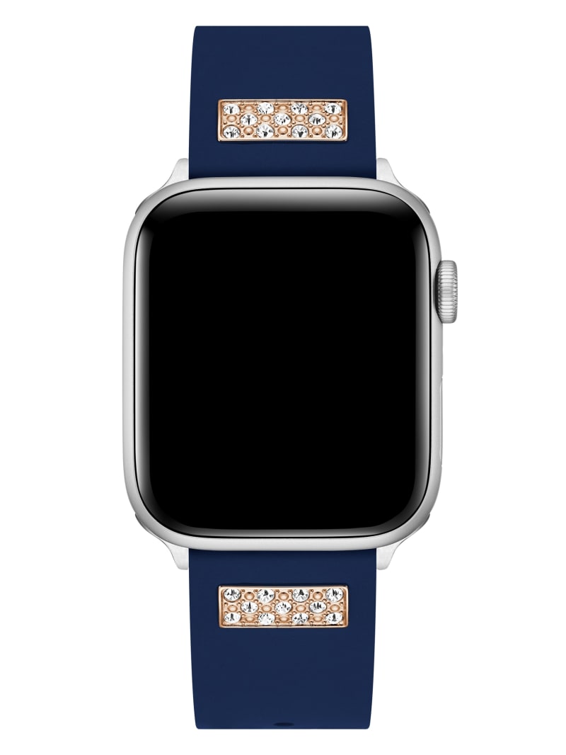 Rose gold apple watch with navy band on sale