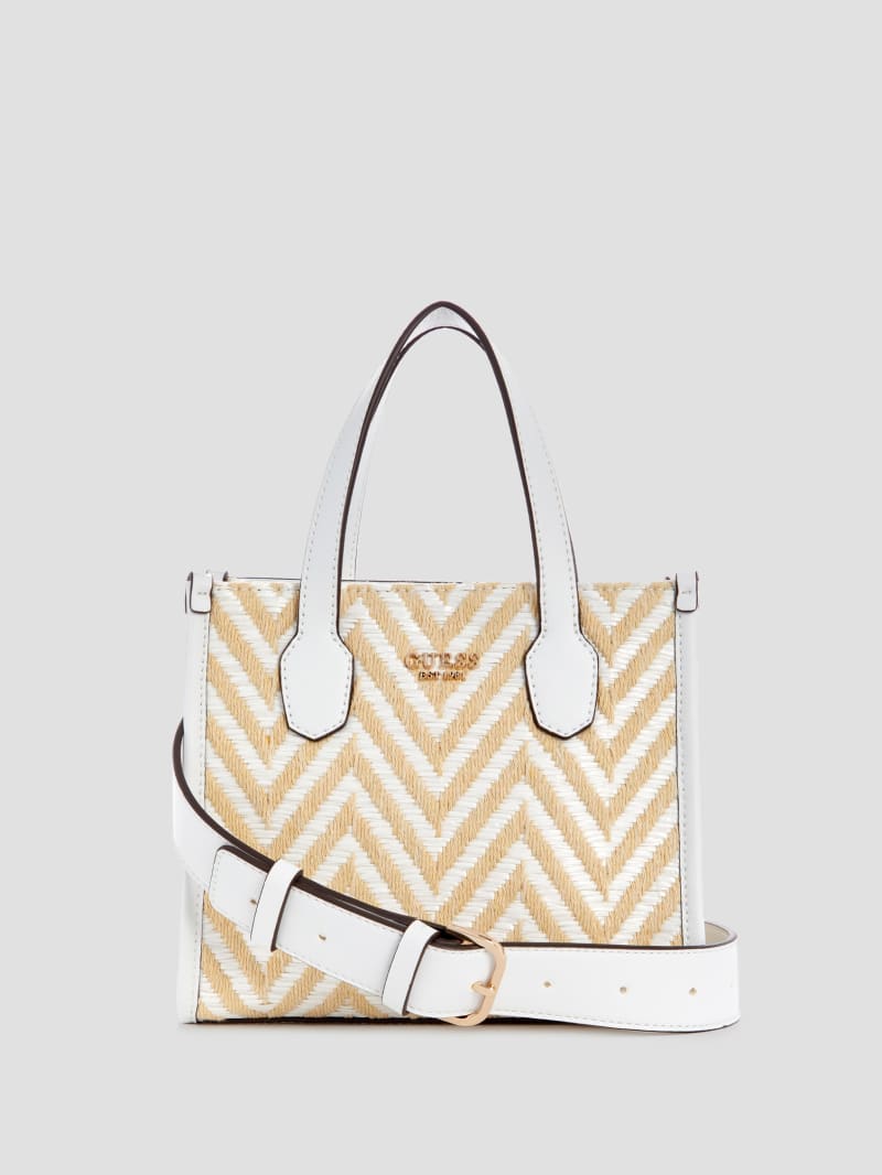 Silvana Chevron Mini Tote · Guess