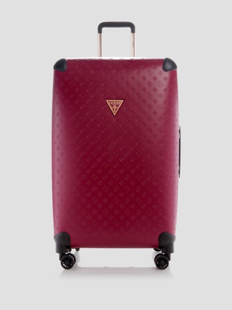 Guess red suitcase on sale