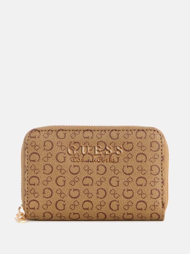 Saffron Small Logo Zip Wallet