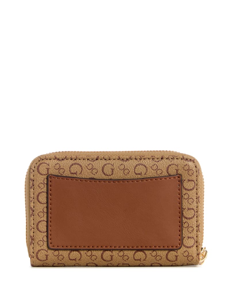 Saffron Small Logo Zip Wallet
