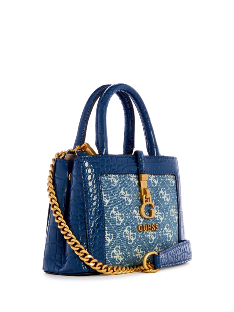Denim bag guess sale