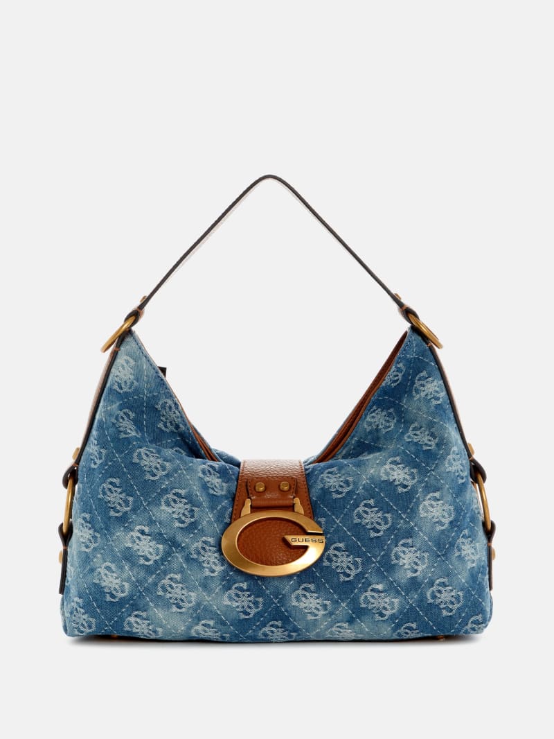 バッグ MCM denim leather one shoulder bag GUESS® Camden Shoulder Bag
