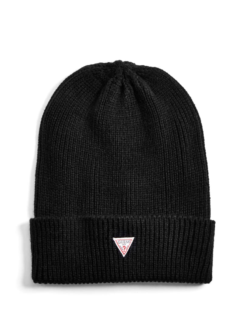 Ellison Triangle Patch Beanie | GUESS