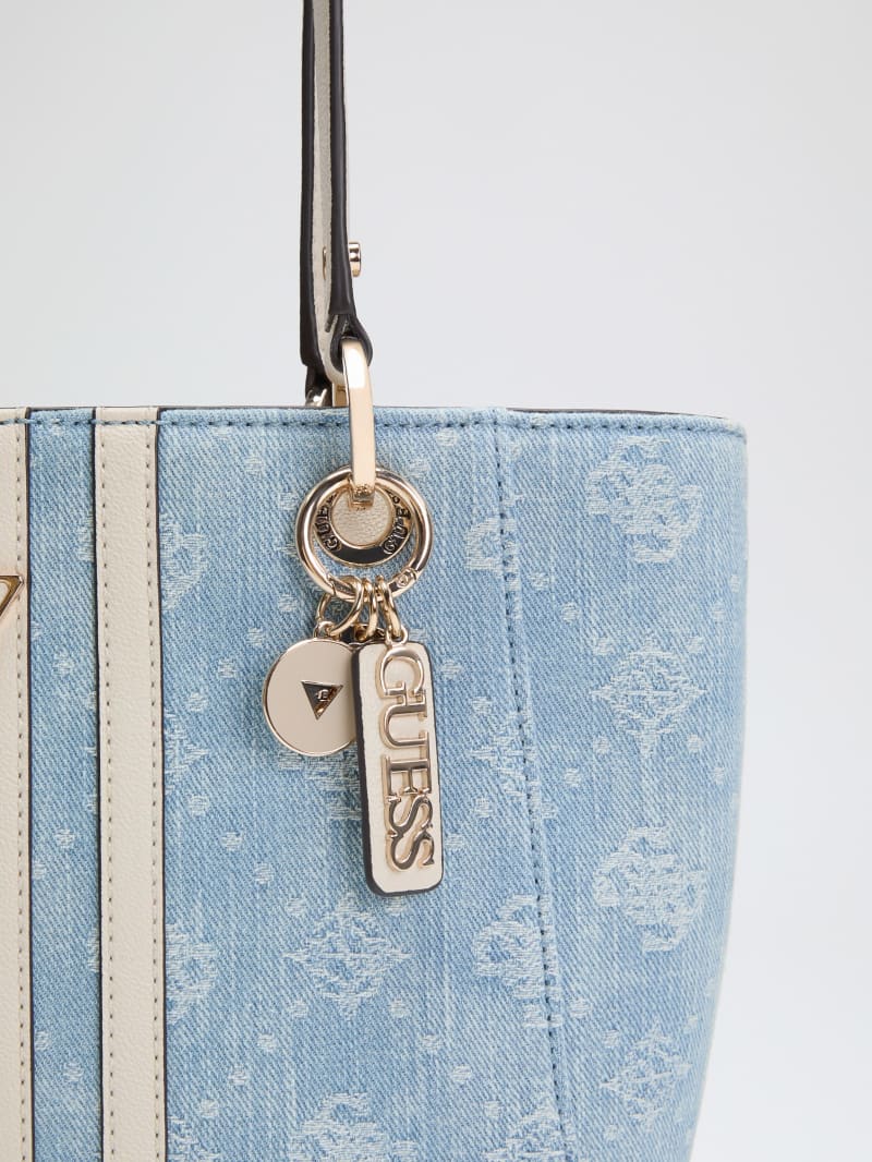Noelle denim tote bag