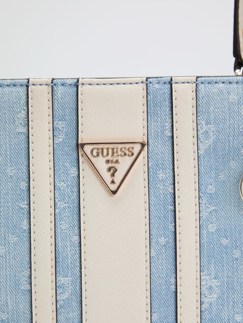 Noelle denim tote bag