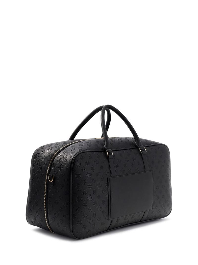 GUESS Wilder Borsone Da Viaggio Weekender - 49x28x26 Cm - Elegante E Pratico Per Uomo E Donna - Colore Nero