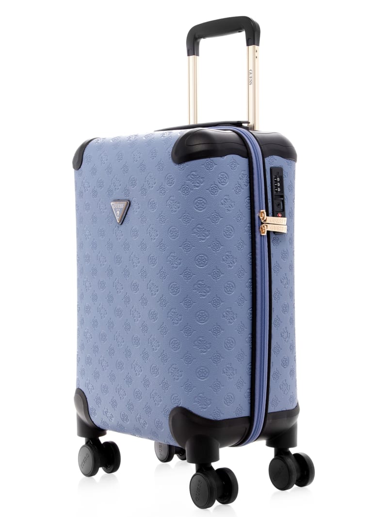 Wilder Debossed Peony 8-Wheel Suitcase
