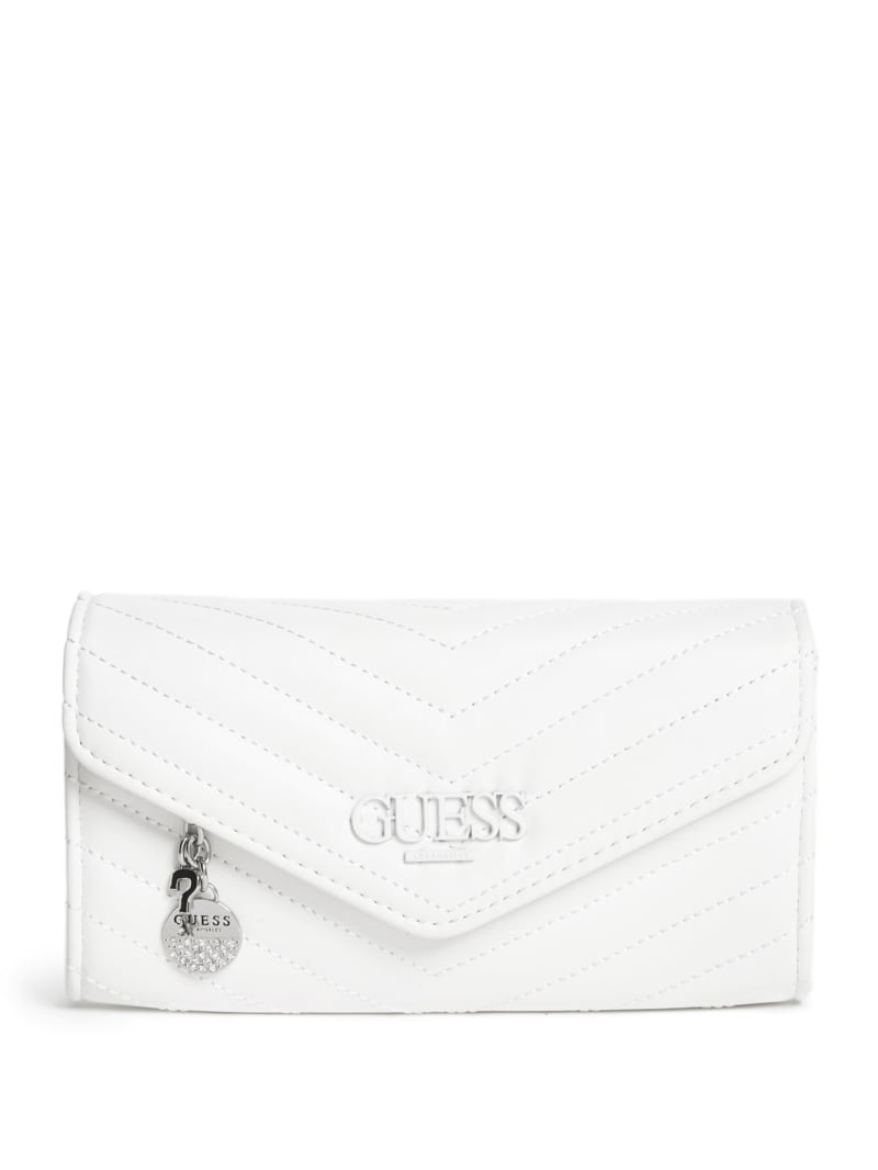 white guess wallet
