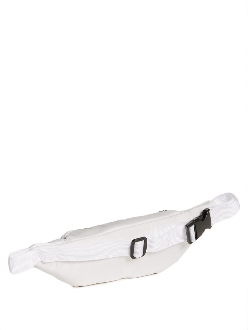 white guess fanny pack