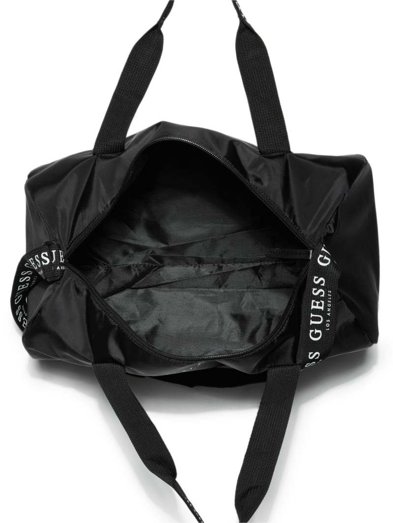 Guess duffle sales bag black