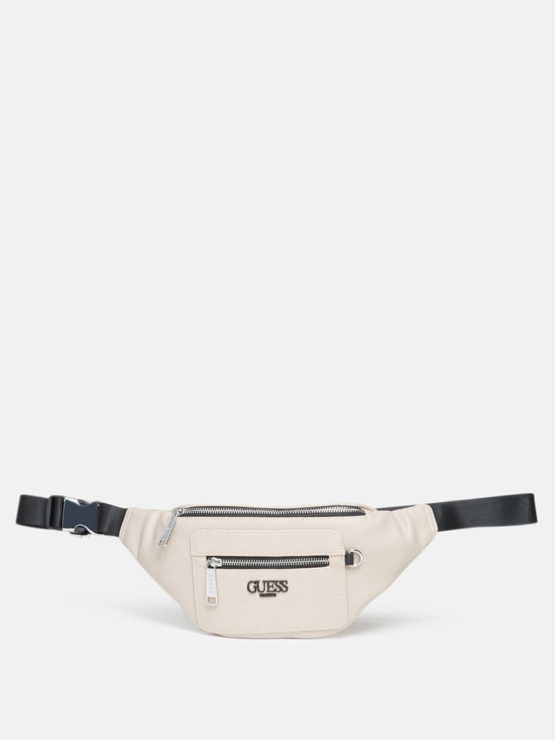 Ezra Logo Fanny Pack | GUESS Factory Ca