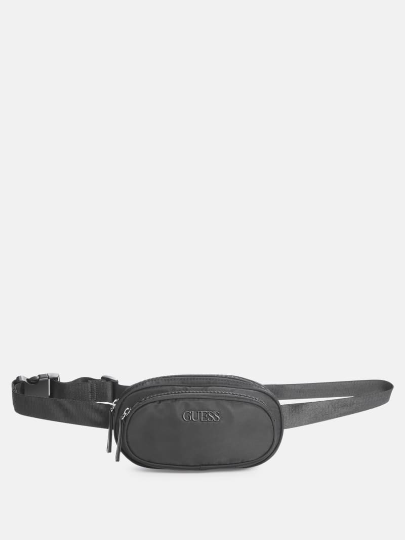 Dual Pouch Round Fanny Pack GUESS Factory
