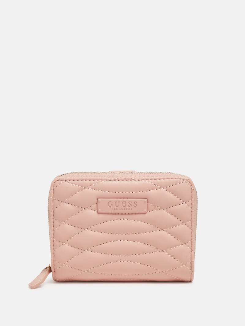 Lily Quilted Zip-Around Wallet