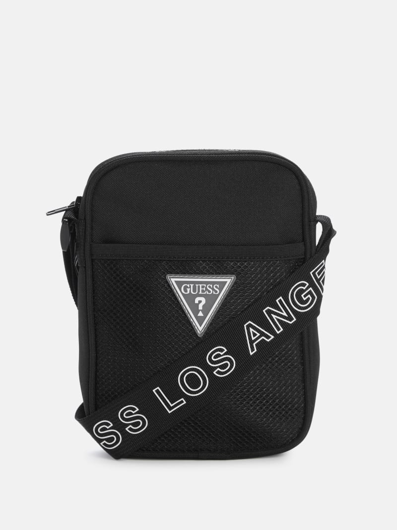 Black guess crossbody top