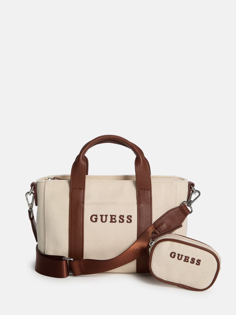 ●depound● Canvas Mini Tote Bag Brown DP2535BG028MBRXX Wholesale Mini Canvas Tote Bags – Stylish & Durable Everyday