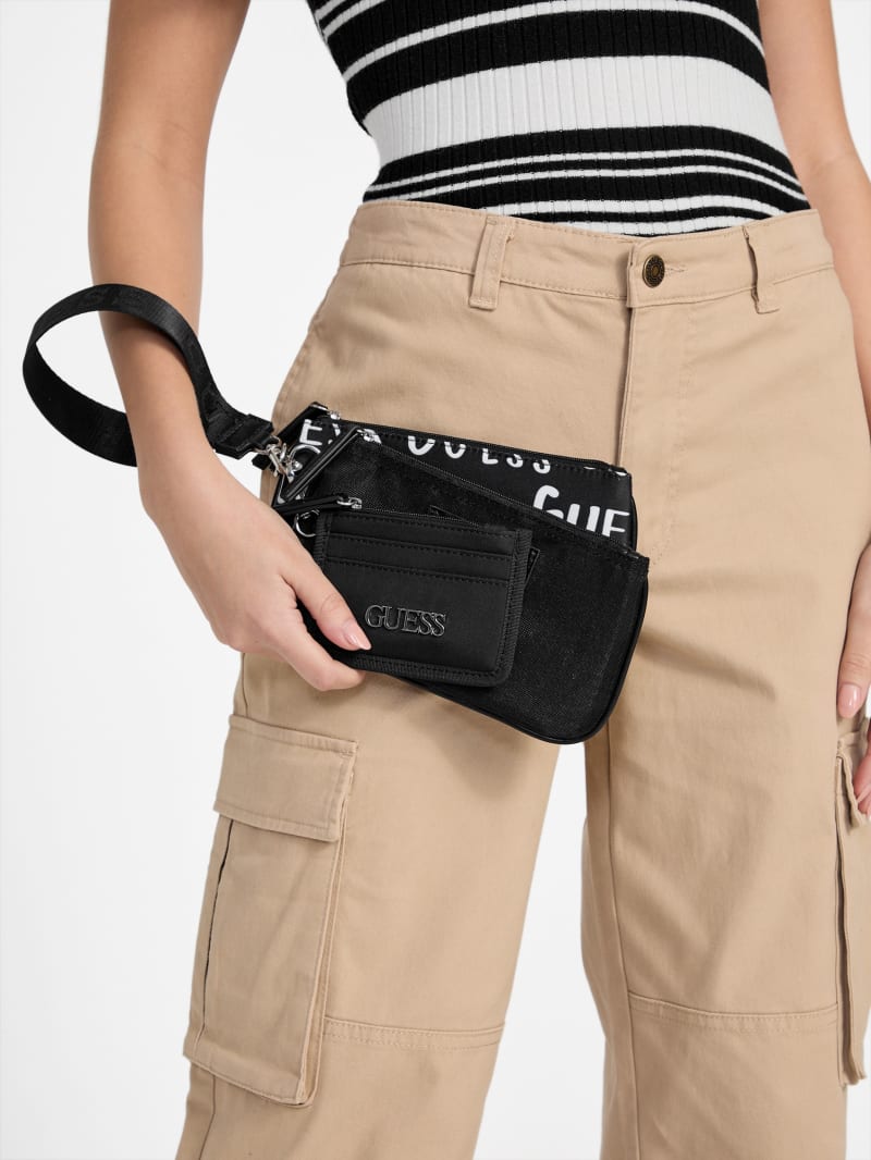 3-Piece Wristlet Pouch Set | GUESS Factory