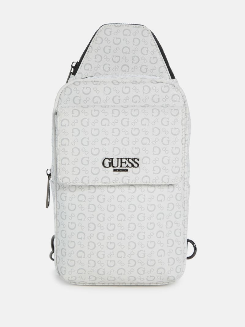 Gio Logo Men's Sling Bag | GUESS Factory