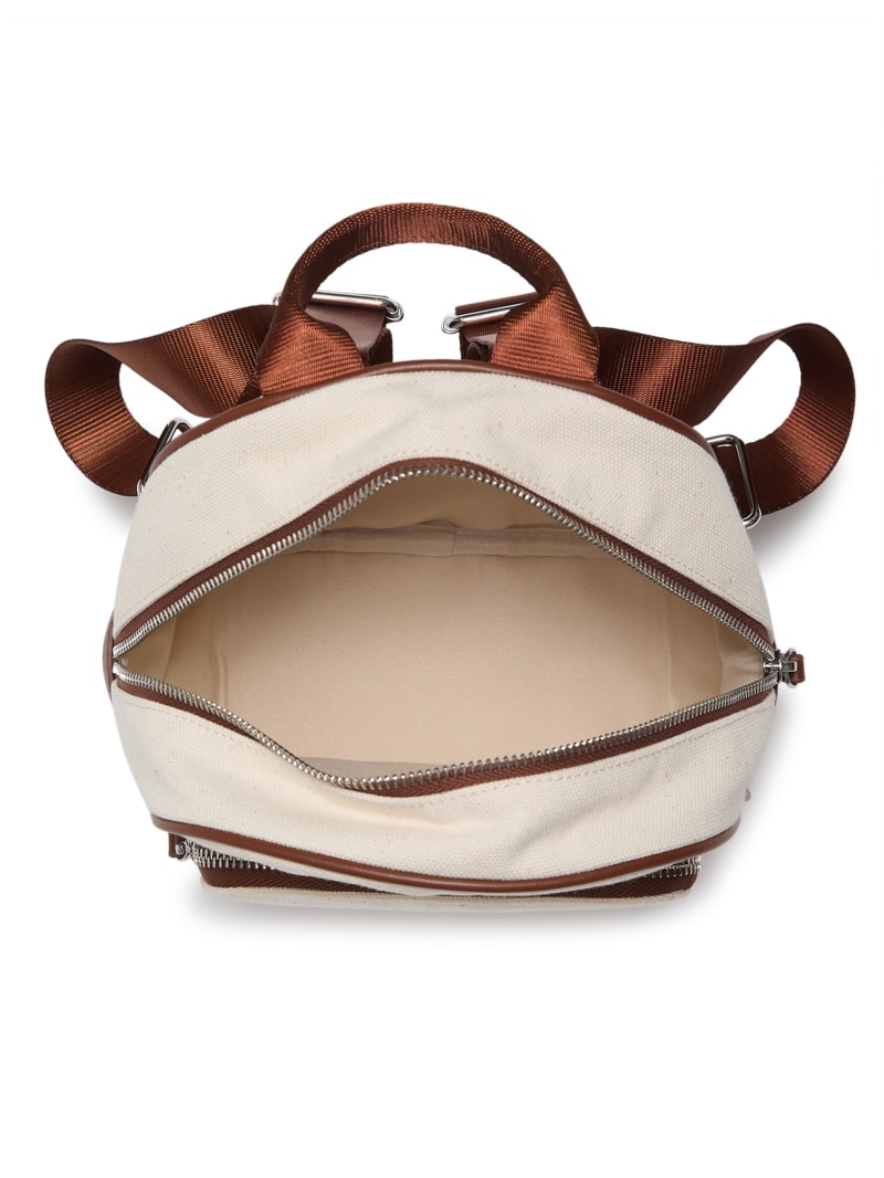 Canvas Logo Backpack | GUESS Factory Ca