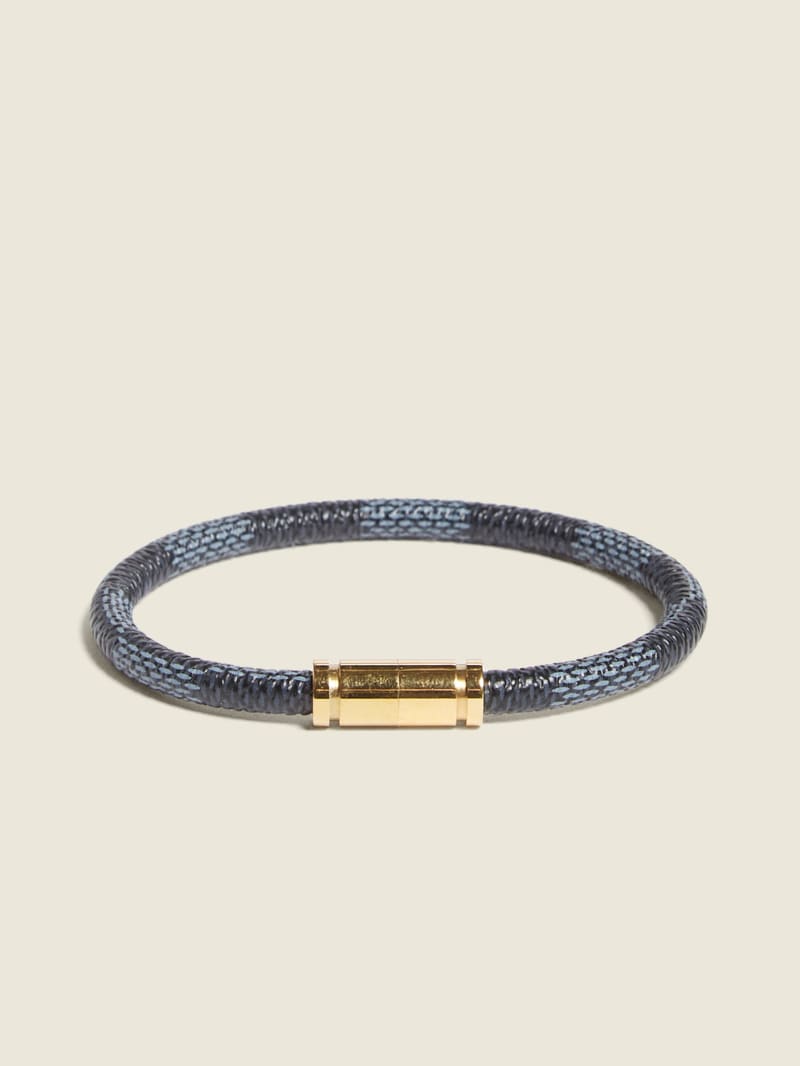 Leather Two-Tone Bracelet