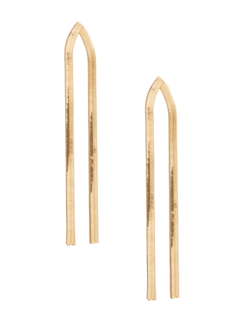 14KT Gold-Plated Snake Chain Earring