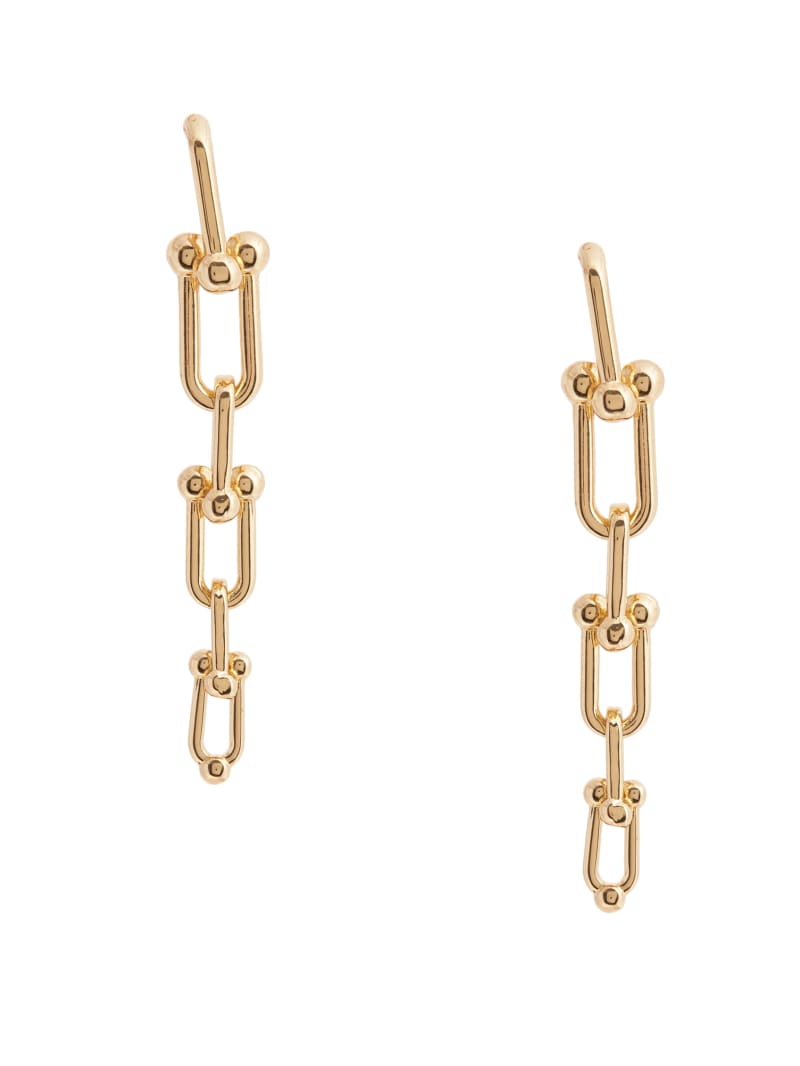 Ball ChainLink Drop Earring GUESS