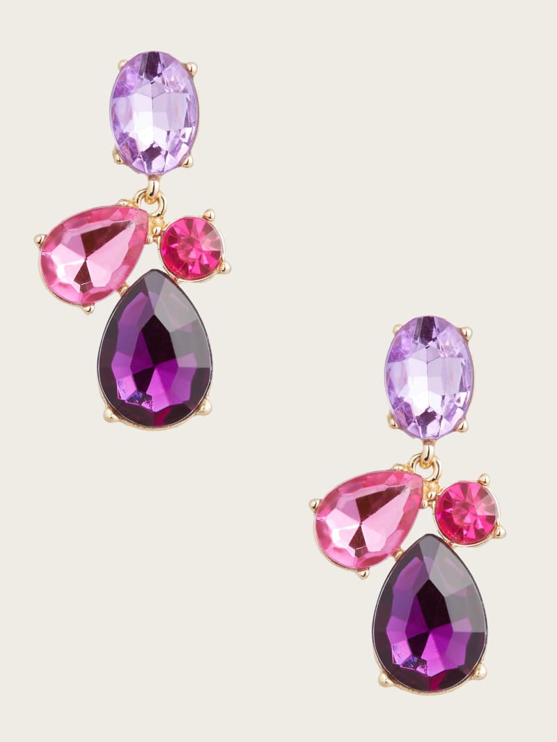 Linear gold earrings best sale