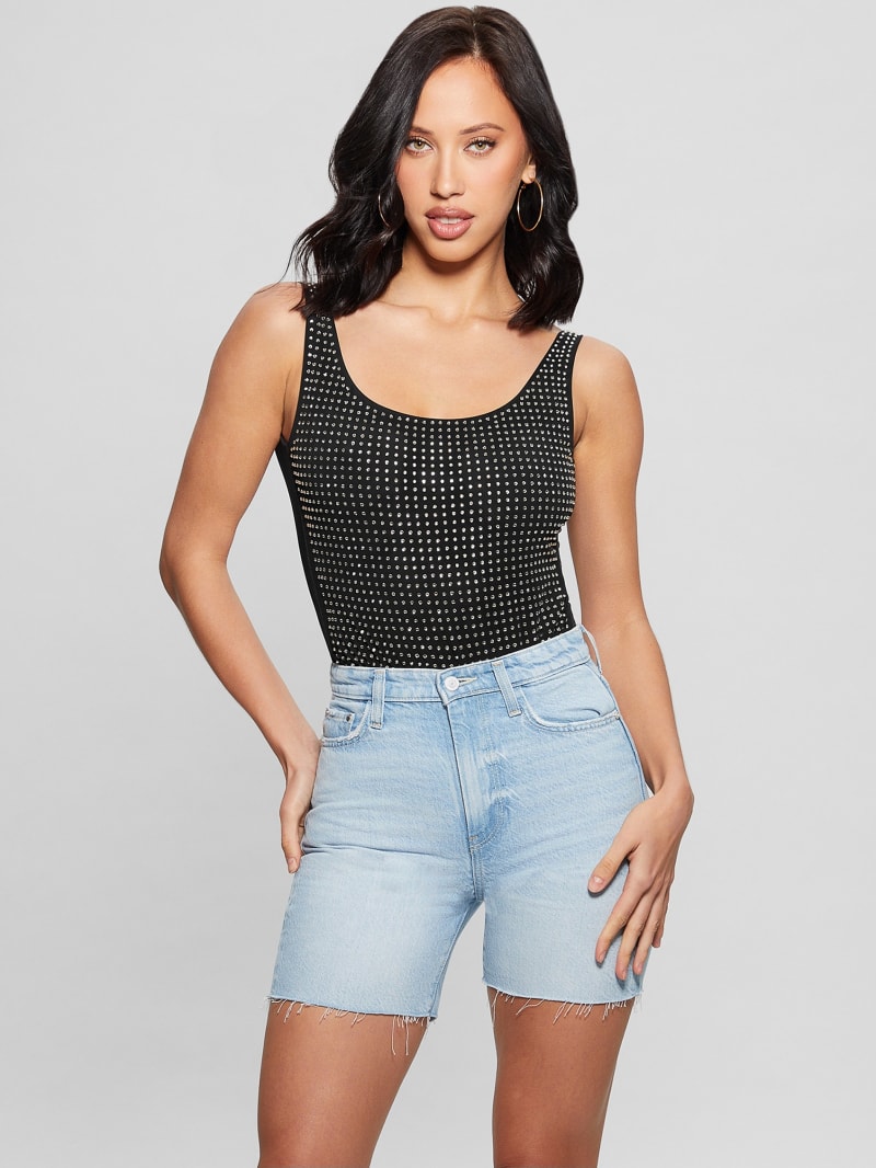 Rhinestone OnePiece Swimsuit GUESS