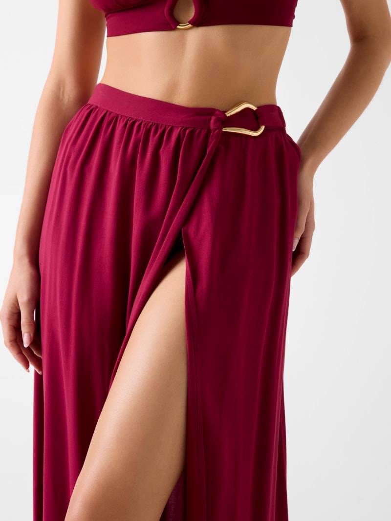 Wrap-up maxi skirt - thumbnail 4