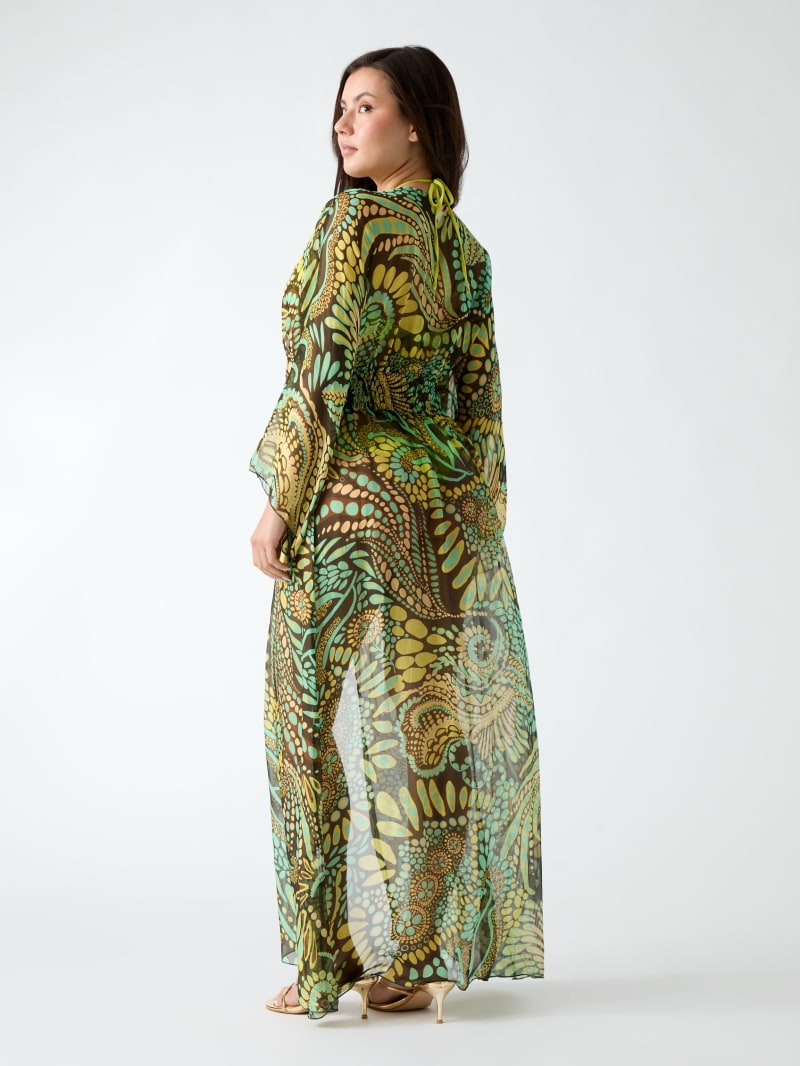 Silk-blend kimono - thumbnail 3