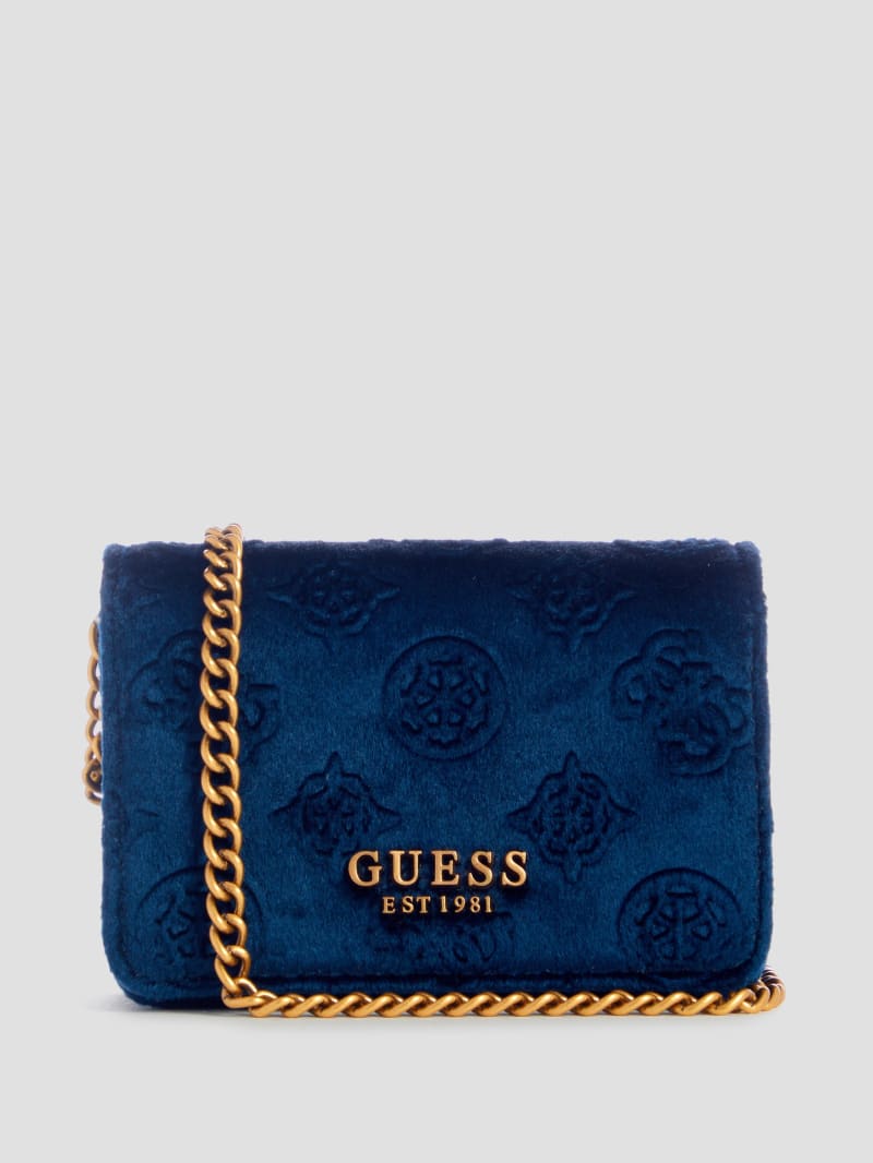 Blue guess wallet discount