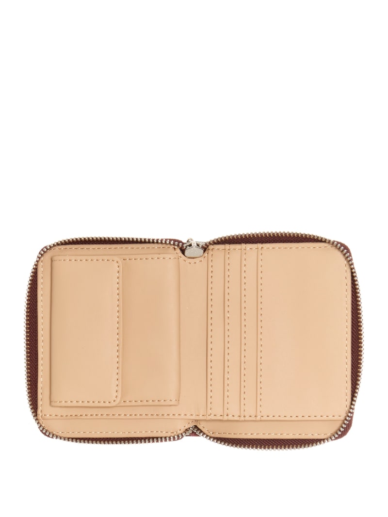 Abree Small Zip-Around Wallet | GUESS Factory
