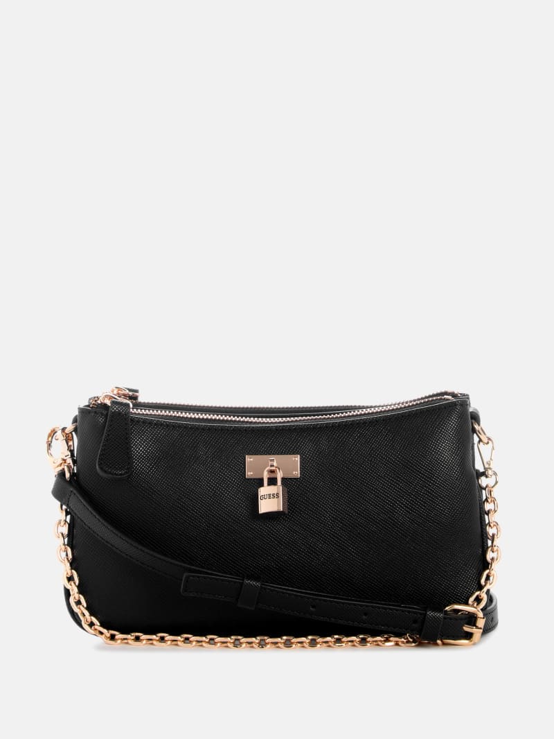 クバクロス Nora Saffiano Crossbody | GUESS Factory