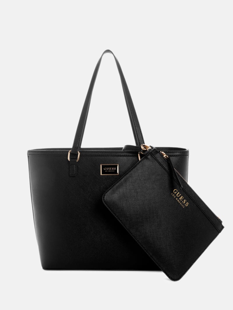 Hilda Saffiano Tote | GUESS Factory