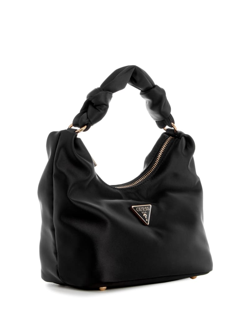 Velina Satin Hobo Bag