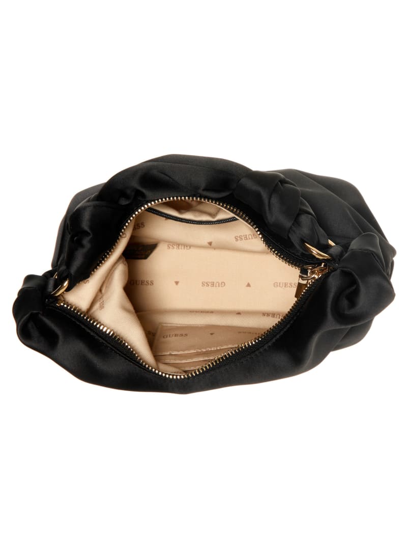 Velina Satin Hobo Bag