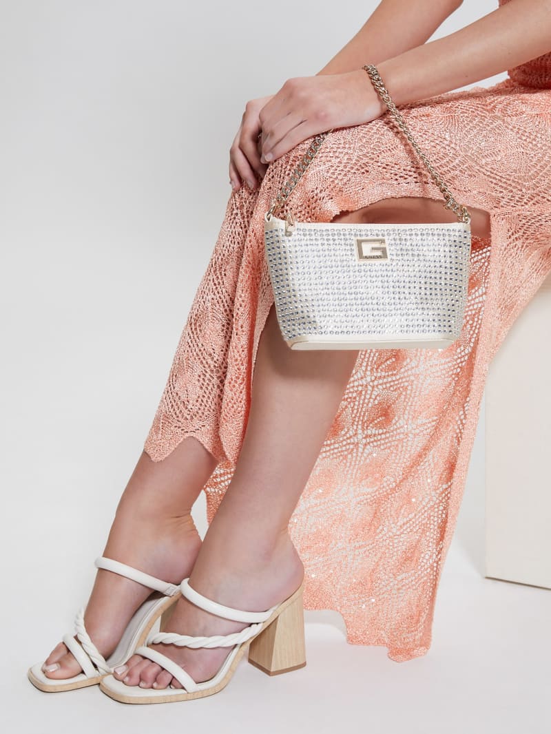 Guess digital bucket bag best sale