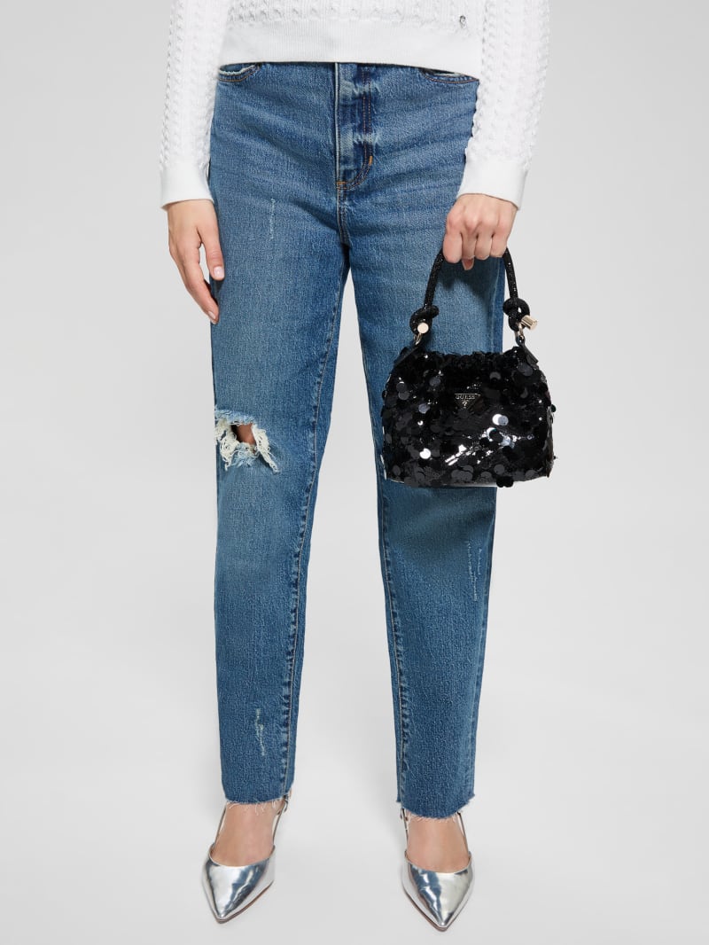 Holiday Shine Top-Handle Pouch