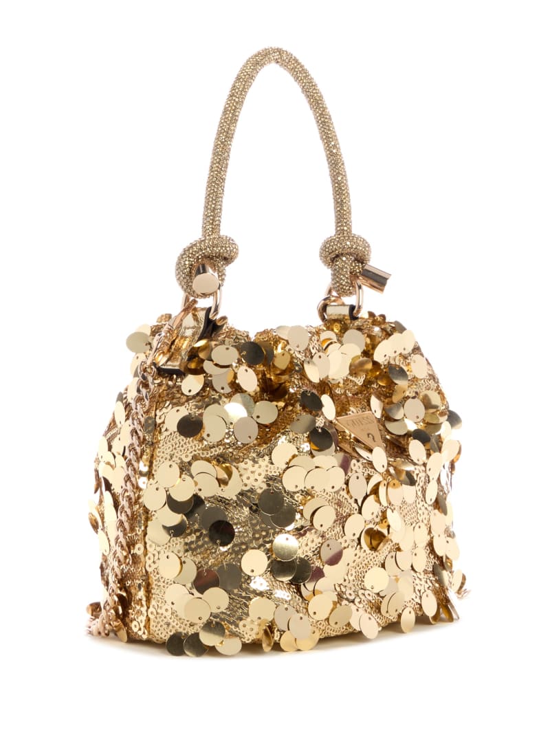 Holiday Shine Top-Handle Pouch