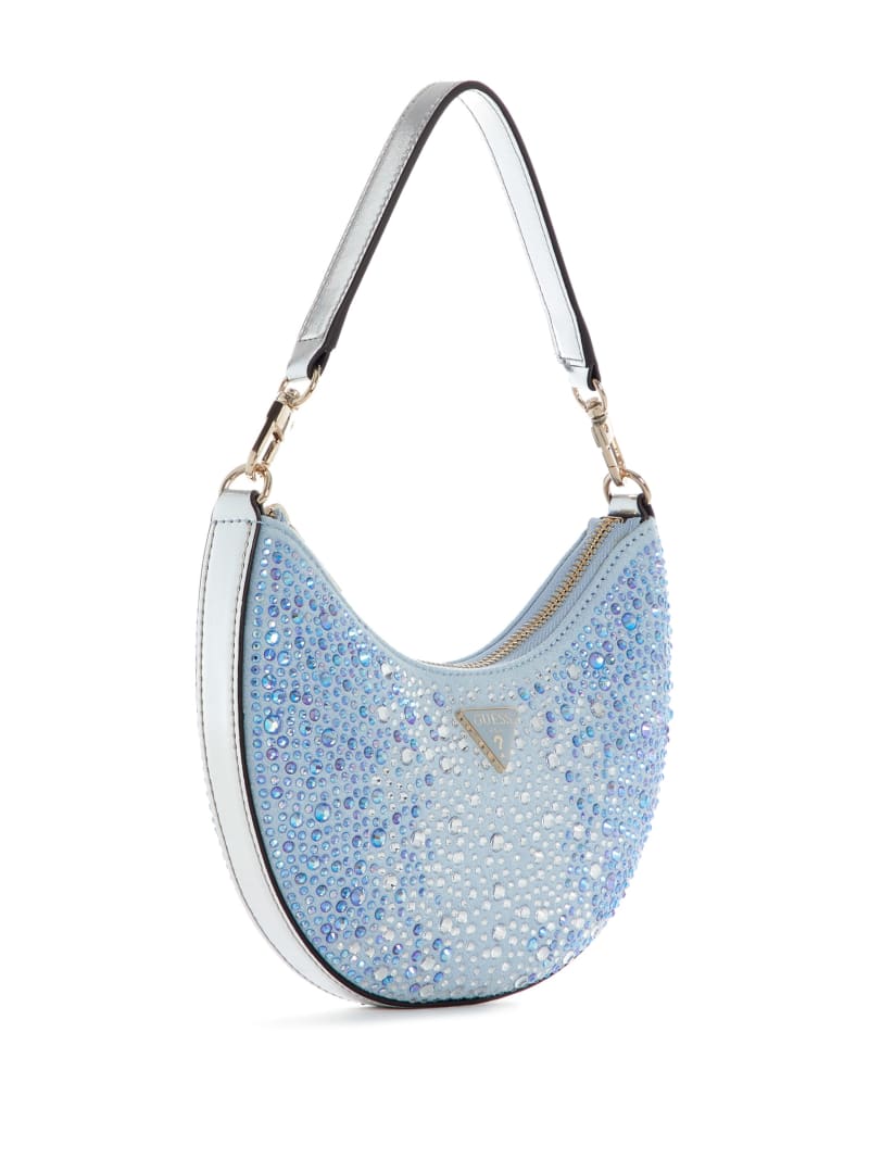 Tasmin Rhinestones Hobo Bag